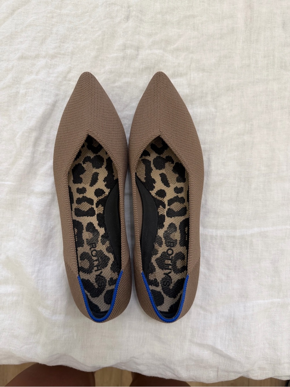 Rothy’s brown flats